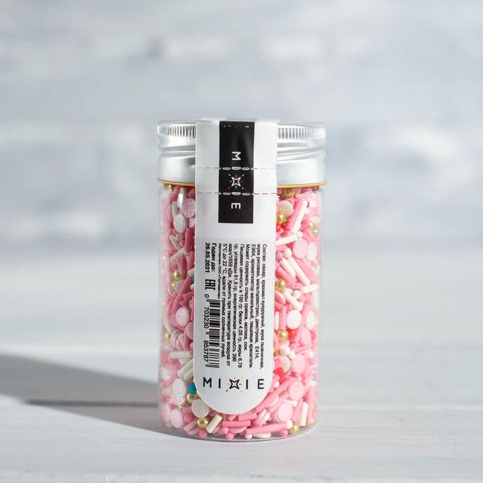 Посыпка MIXIE "Зефирная малышка", 50 г