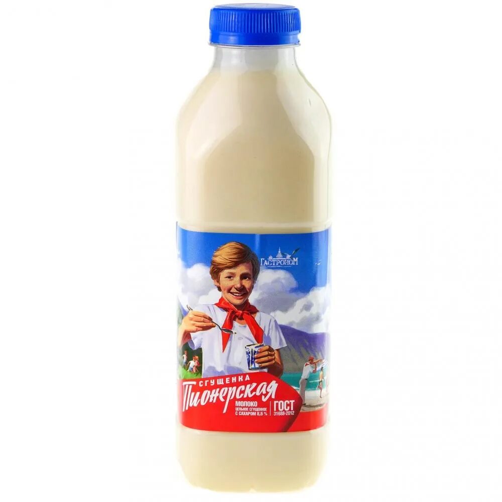Молоко цельное сгущенное с сахаром, Пионерская, 1 кг